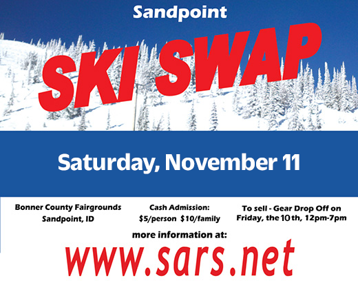 SARS Ski Swap Flier