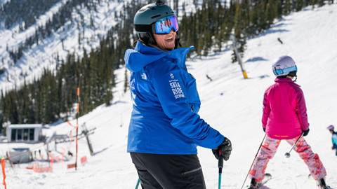 image of instructor at Schweitzer smiling