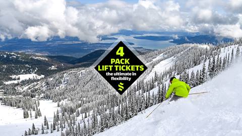 schweitzer 4 pack lift ticket image