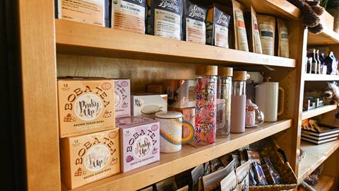 retail items at gourmandie