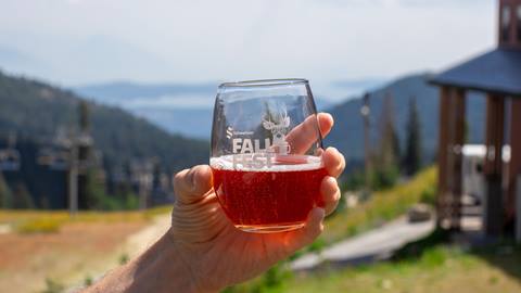 fall fest glass
