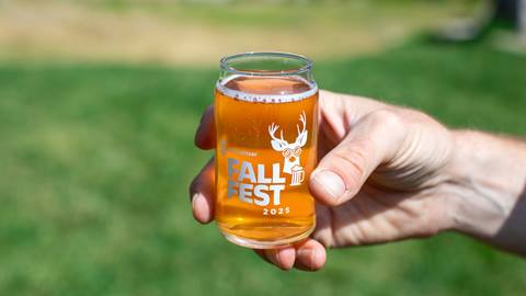 fall fest glass