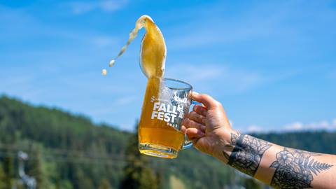 fall fest glass