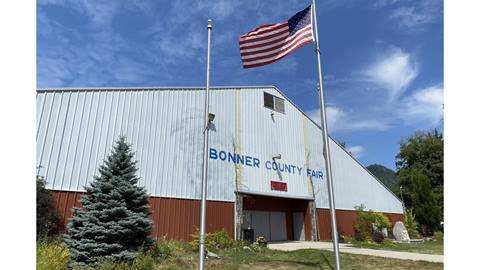image of bonner county fairgrounds building