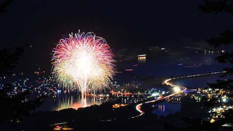 fireworks in Sandpoint Idaho