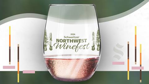 schweitzer 2026 winefest glassware