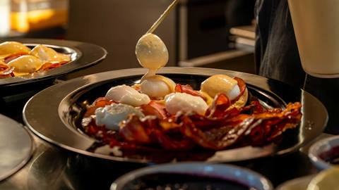 summit sunrise breakfast at Sky House at Schweitzer