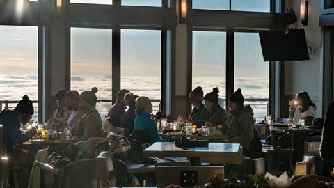 summit sunrise breakfast at Sky House at Schweitzer