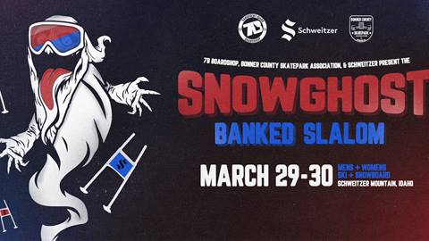 snow ghost slalom graphic