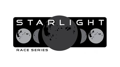 starlight race series logo of moons in different phases