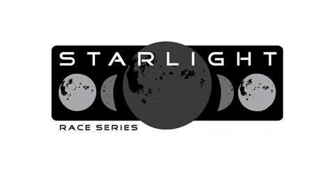 starlight race series logo featuring phases of the moon