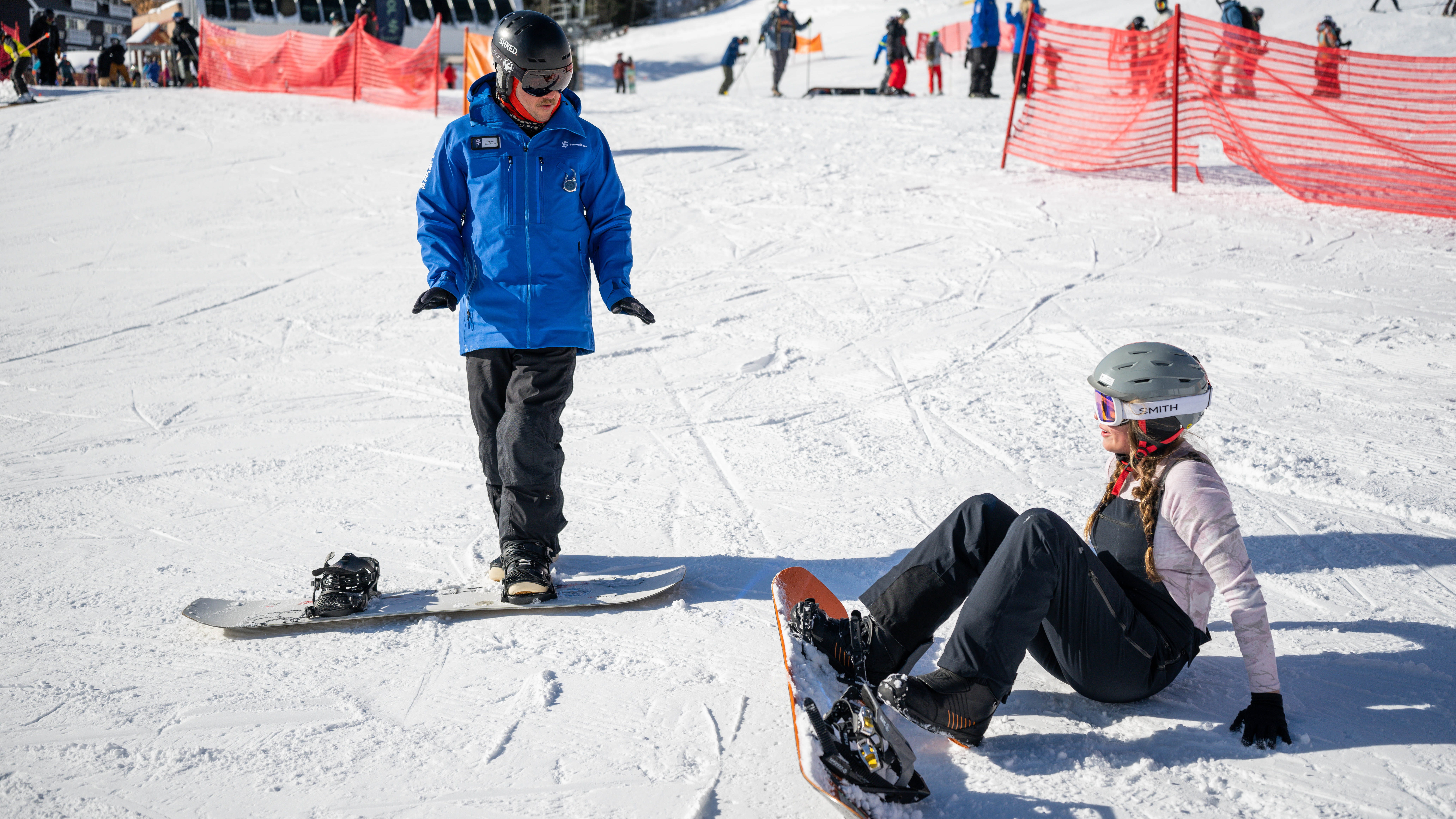 private snowboard lesson at Schweitzer