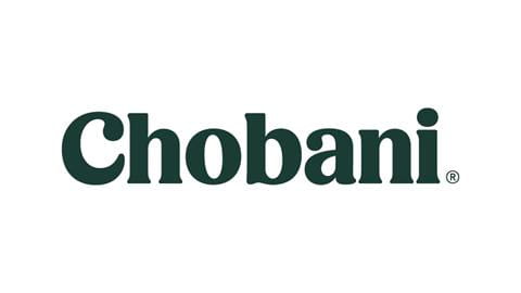 Chobani partner logo at Schweitzer Mountain.