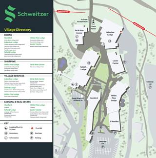summer schweitzer village map