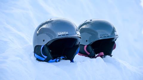 two smith ski helmet rentals, available at schweitzer mountain