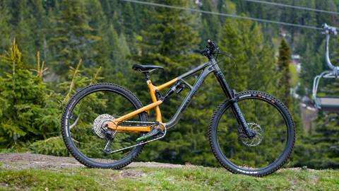 mountain bike available for rent at Schweitzer