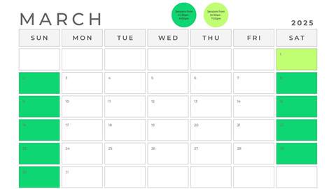 march calendar