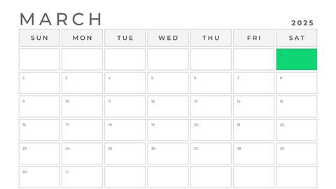 march calendar