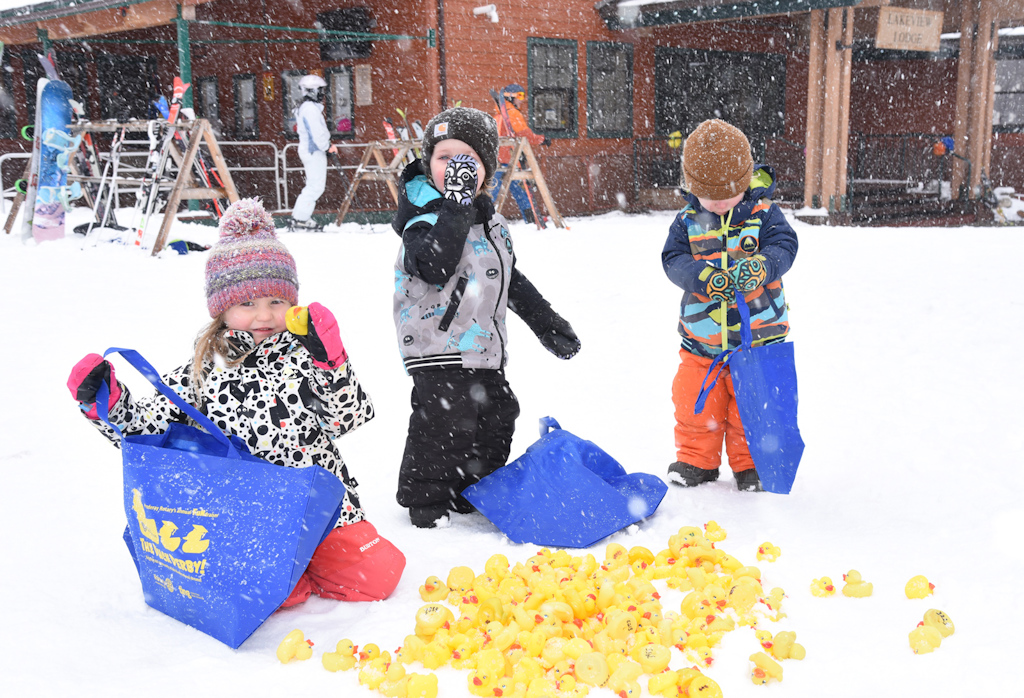 Rotary Duck Derby Fundraiser! and SNOW :)