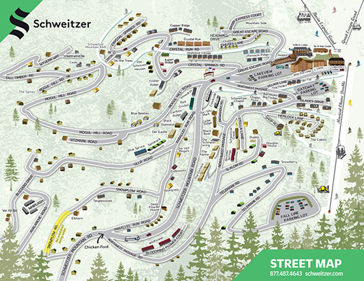 schweitzer street map