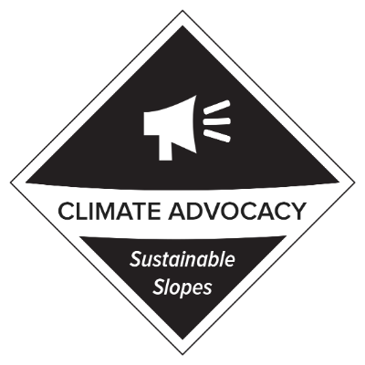 Sustainable Slopes awarded 2022 badge for  Climate Action